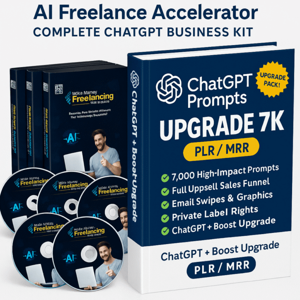 AI Freelance Accelerator  Complete ChatGPT Business Kit   SIZE 6.4 GB