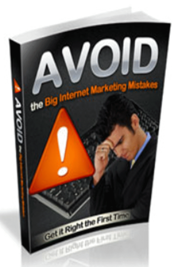 Avoid The Big Internet Marketing Mistakes (MRR)